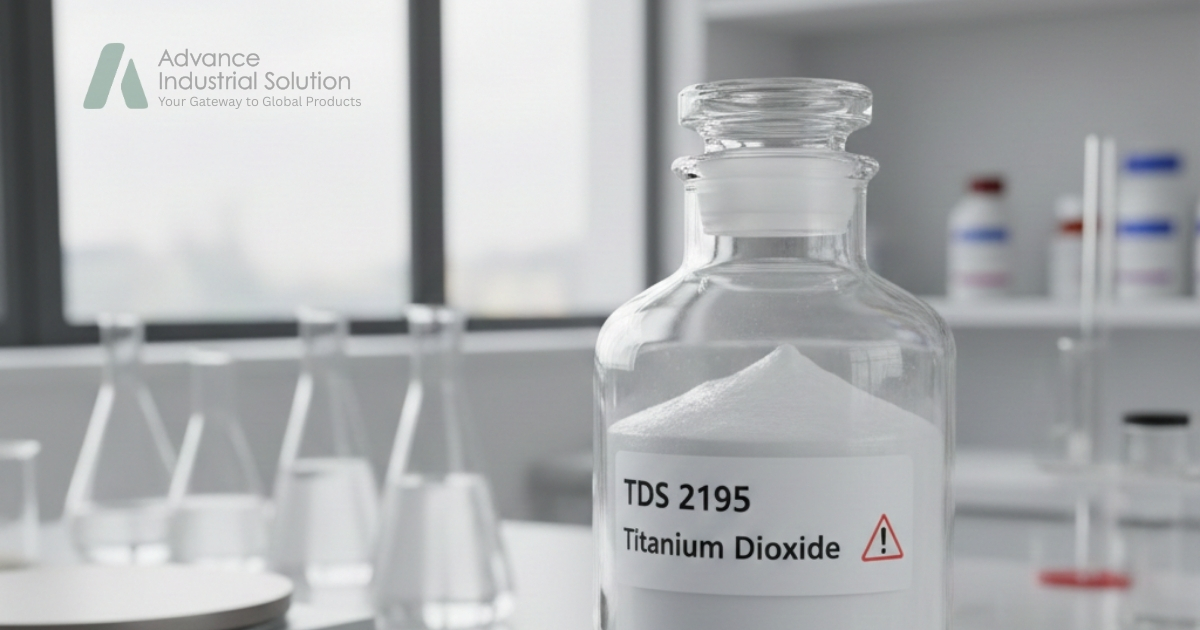 TDS 2195 Titanium Dioxide in Pakistan industrial grade pigment